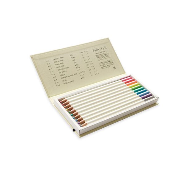 IROJITEN coffrets collector, 90 crayons de couleur japonais fabriqué à la main – Image 3